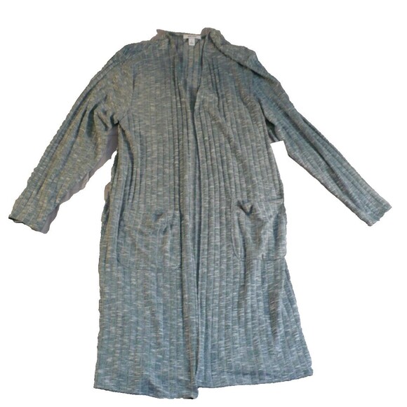 Nine West Gray Open Front Cardigan Sweater – Women’s Medium – NWT - Picture 1 of 11